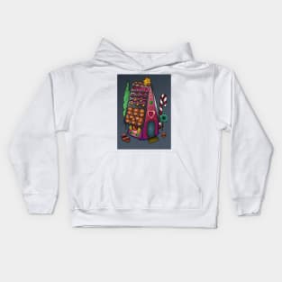 Buildings 35 (Style:2) Kids Hoodie